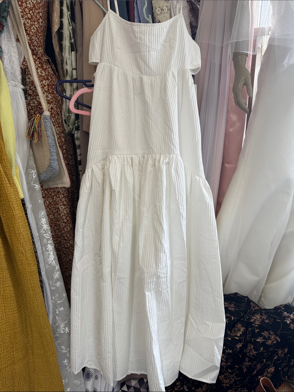 Endless Rose White Maxi Sundress